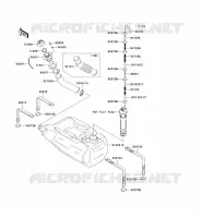RESERVOIR CARBURANT pour Kawasaki JET SKI STX-15F 2008