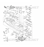 COQUE pour Kawasaki JET SKI STX-15F 2009