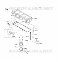 CYLINDRE/PISTON pour Kawasaki JET SKI STX-15F 2009