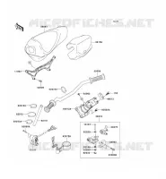 GUIDON pour Kawasaki JET SKI STX-15F 2009