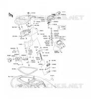 PIECE COQUE AV pour Kawasaki JET SKI STX-15F 2009