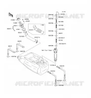 RESERVOIR CARBURANT pour Kawasaki JET SKI STX-15F 2009