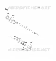 ARBRE DE TRANSMISSION pour Kawasaki JET SKI STX-15F 2010