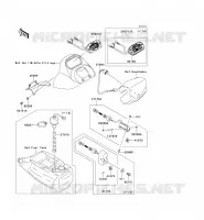 COMPTEURS pour Kawasaki JET SKI STX-15F 2012