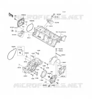 COUVERCLES MOTEUR pour Kawasaki JET SKI STX-15F 2012