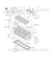 CULASSE pour Kawasaki JET SKI STX-15F 2012