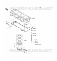 CYLINDRE/PISTON pour Kawasaki JET SKI STX-15F 2012