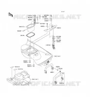 PIECE COQUE AR pour Kawasaki JET SKI STX-15F 2012