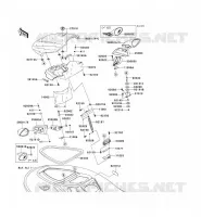 PIECE COQUE AV pour Kawasaki JET SKI STX-15F 2012