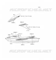 STICKER(WHITE) pour Kawasaki JET SKI STX-15F 2012