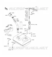 RESERVOIR CARBURANT pour Kawasaki JET SKI ULTRA 250X 2008