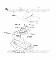SELLE pour Kawasaki JET SKI ULTRA 250X 2008