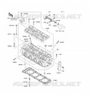CULASSE pour Kawasaki JET SKI ULTRA LX 2008