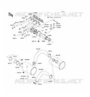 &Eacute;CHAPPEMENT pour Kawasaki JET SKI ULTRA LX 2008