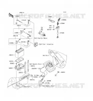 &Eacute;QUIPEMENT ELECTRIQUE pour Kawasaki JET SKI ULTRA LX 2008