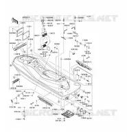 COQUE pour Kawasaki JET SKI ULTRA LX 2008