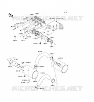 &Eacute;CHAPPEMENT pour Kawasaki JET SKI ULTRA LX 2008