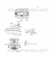 LABEL pour Kawasaki JET SKI ULTRA LX 2008