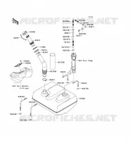 RESERVOIR CARBURANT pour Kawasaki JET SKI ULTRA LX 2008
