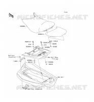 SELLE pour Kawasaki JET SKI ULTRA LX 2008