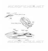 STICKER pour Kawasaki JET SKI ULTRA LX 2008