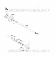 ARBRE DE TRANSMISSION pour Kawasaki JET SKI ULTRA 260X 2010