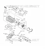 COMPRESSEUR(US KAW10999  09 ) pour Kawasaki JET SKI ULTRA 260X 2010