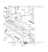COQUE pour Kawasaki JET SKI ULTRA 260X 2010
