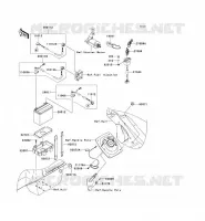 &Eacute;QUIPEMENT ELECTRIQUE pour Kawasaki JET SKI ULTRA 260X 2010