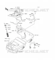 PIECE COQUE AR pour Kawasaki JET SKI ULTRA 260X 2010