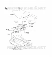 SELLE pour Kawasaki JET SKI ULTRA 260X 2010