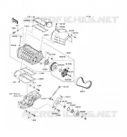 COMPRESSEUR( US KAW90605  09) pour Kawasaki JET SKI ULTRA 260LX 2010