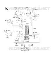 INTER COOLER pour Kawasaki JET SKI ULTRA 260LX 2010