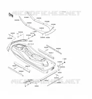 MOUSSES pour Kawasaki JET SKI ULTRA 260LX 2010