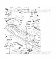 COQUE pour Kawasaki JET SKI ULTRA 300X 2011