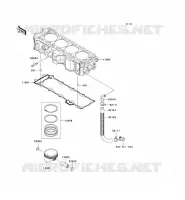 CYLINDRE/PISTON pour Kawasaki JET SKI ULTRA 300X 2011
