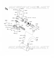 &Eacute;CHAPPEMENT pour Kawasaki JET SKI ULTRA 300X 2011