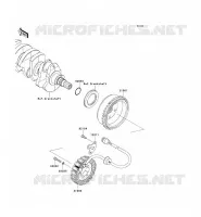 G&Eacute;N&Eacute;RATEUR pour Kawasaki JET SKI ULTRA 300X 2011