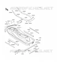 MOUSSES pour Kawasaki JET SKI ULTRA 300X 2011