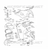 PIECE COQUE AV pour Kawasaki JET SKI ULTRA 300X 2011