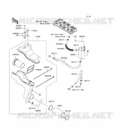 SILENCIEUX ADMISSION pour Kawasaki JET SKI ULTRA 300X 2011