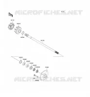 ARBRE DE TRANSMISSION pour Kawasaki JET SKI ULTRA 300X 2011