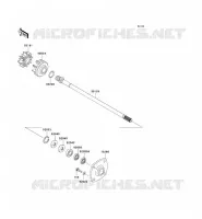 ARBRE DE TRANSMISSION pour Kawasaki JET SKI ULTRA 300X 2012