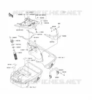 PIECE COQUE AR pour Kawasaki JET SKI ULTRA 300X 2012