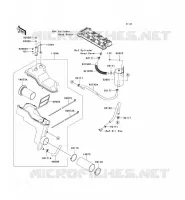SILENCIEUX ADMISSION pour Kawasaki JET SKI ULTRA 300X 2012