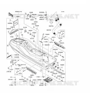 COQUE pour Kawasaki JET SKI ULTRA 300LX 2011
