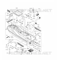 COQUE pour Kawasaki JET SKI ULTRA 310X 2015