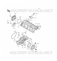COUVERCLES MOTEUR pour Kawasaki JET SKI ULTRA 310X 2015