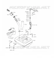 RESERVOIR CARBURANT pour Kawasaki JET SKI ULTRA 310X 2015