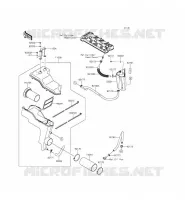 SILENCIEUX ADMISSION pour Kawasaki JET SKI ULTRA 310X 2015